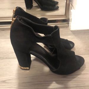 Black Michael Kors heels